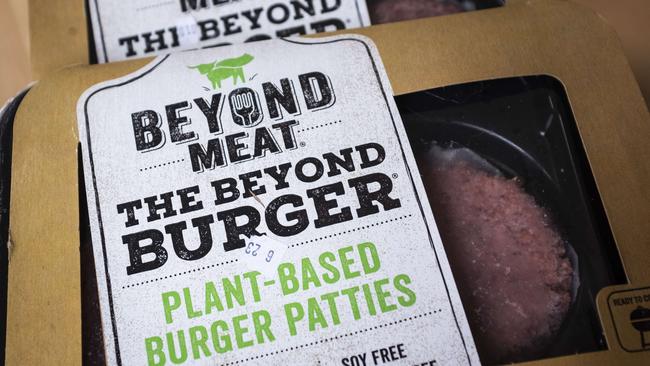 US company Beyond Meat has hit the market in Australia. Picture: Drew Angerer/Getty Images/AFP