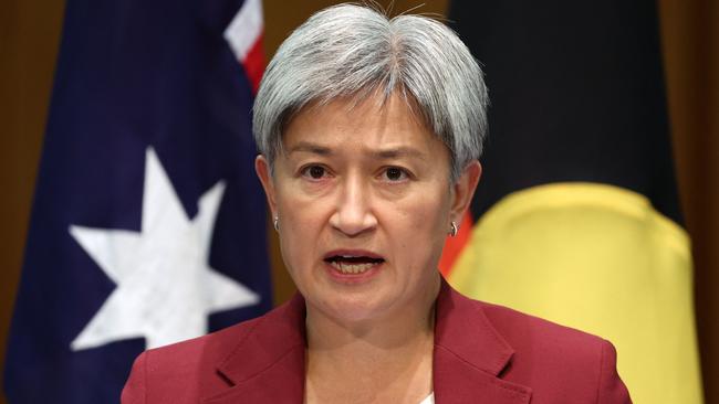 Foreign Minister Penny Wong. Picture: AFP