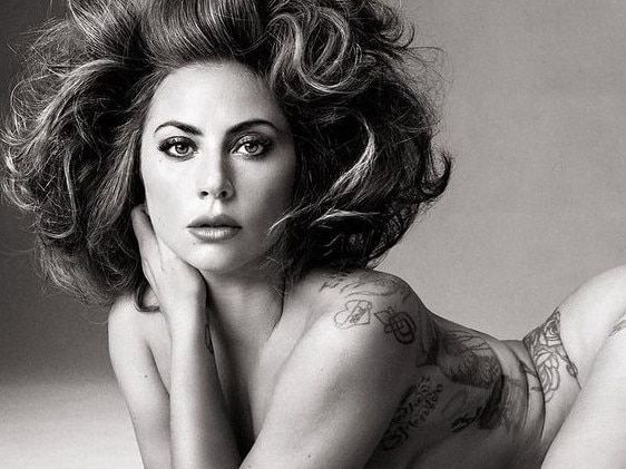 Gaga’s glamorous nude photo shoot