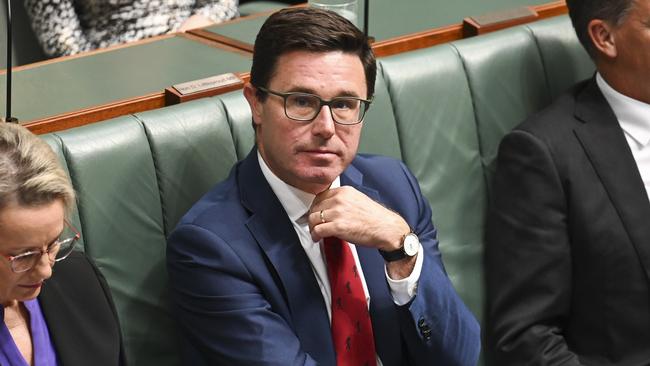 Nationals leader David Littleproud in question time. Picture: NCA NewsWire / Martin Ollman