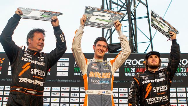 Gold Coast Stadium SUPER Trucks driver Matt Brabham wins the Championship after clinching first and second at the final leg in Mexico City during the weekend. PICTURES: Supplied