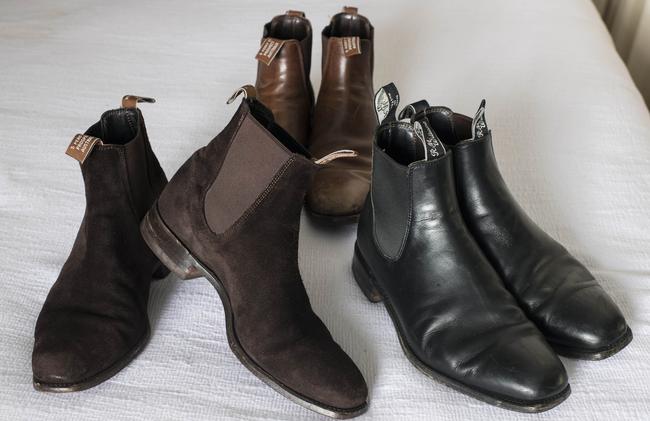 <b>RM Williams: </b>They say once you put on a pair of RM Williams boots you will never wear another pair of shoes. They were wrong, you do. Other pairs of RMs. They are the perfect boot.