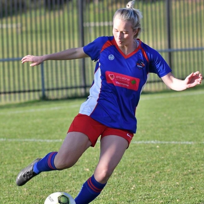 Fiona Leafe of Woonona Sharks. Picture: Richie Wagner