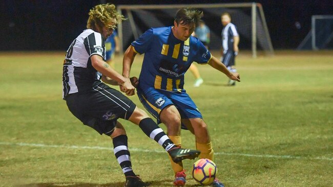 16/05/2023 - ATW captain Callum Hillier (right) has been a great leader this season, says coach Rick Irvine. Picture: supplied