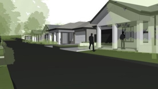 Artists impression of additional senior units at Horizons Village in Dubbo.