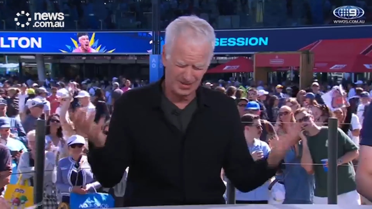 John McEnroe blows up over Novak being booed by AO crowd