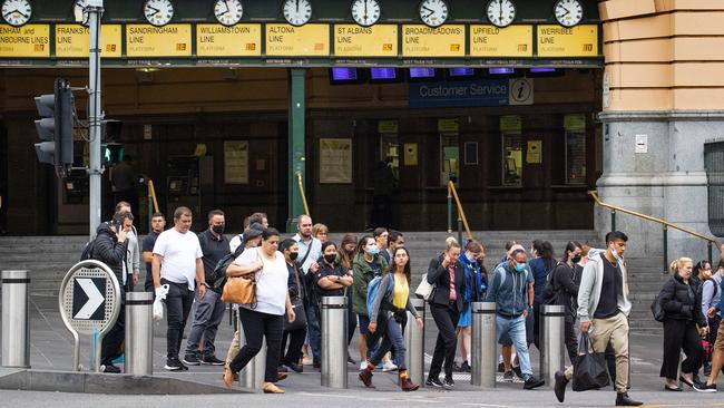 There are calls for Victorian public servants to be ordered back to their desks. Picture: Mark Stewart