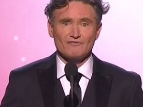 Dave Hughes opening speech at the logies Picture: Channel 9