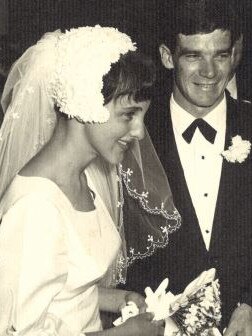 Marion Barter and former husband Australian soccer legend Johnny Warren.