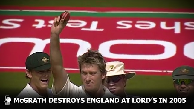 Ashes memories: Glenn McGrath destroys England at Lord's in '05