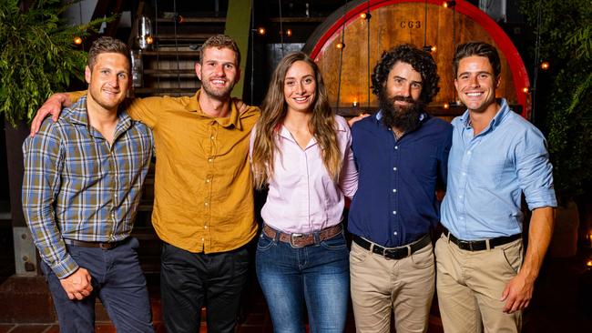 This year’s farmers include Farmer Will, 26, from Berriwillock, Victoria; Farmer Paige, 28, from Cassilis, NSW; Farmer Ben, 27, from Wingham, NSW; Farmer Benjamin, 33, from Guyra, NSW; and Farmer Harry, 23, from Kyabram, Victoria.