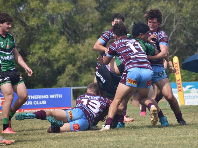 Mal Meninga Cup, Round 1, CQ Capras versus Townsville Blackhawks at Webb Park, Yeppoon, on February 15, 2025.