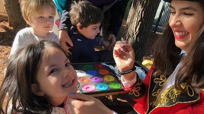 Club Ashfield put on entertainment for the children at St Anthony's Family Care as part of DoSomething Day.