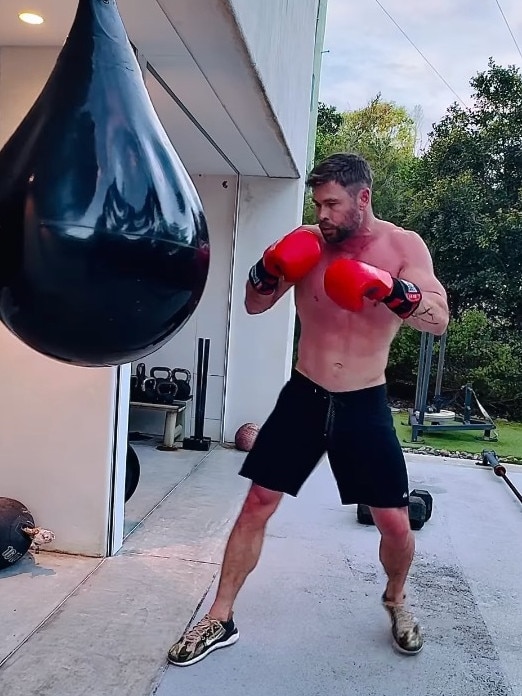 Back in pre-Thor training …