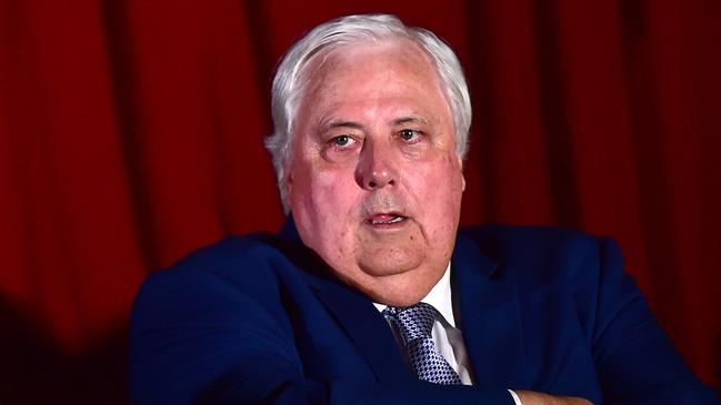 Clive Palmer’s political party is accused of sending unsolicited text messages with no opt-out option. Picture: Shae Beplate.