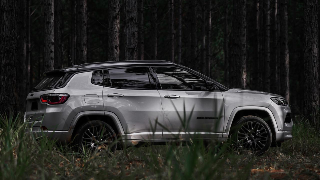 The Compass is capable of heading off-road.