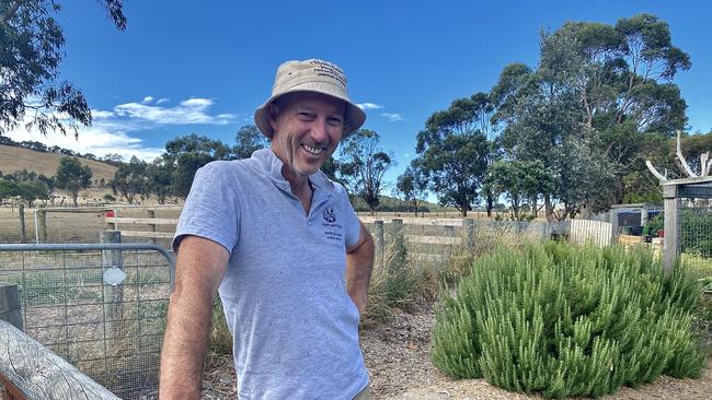 Chippin Estate market fruit and vegetable garden. Producer Shabe O'Keefe, at Woolamai in Bass Coast. Picture: Madeleine Stuchbery.