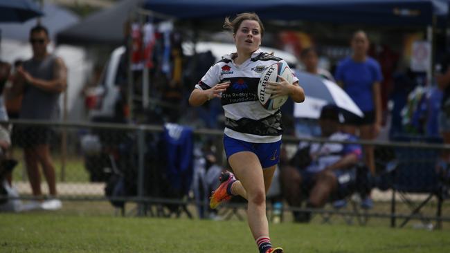 There were some fanatic tries scored in the women’s event.