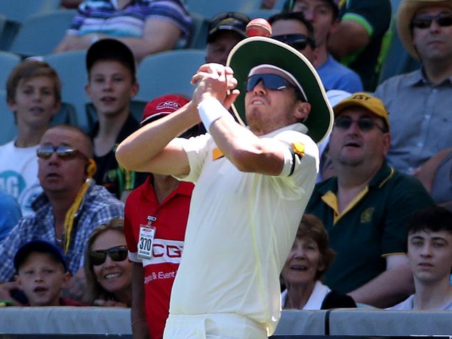 Peter Siddle won’t remember this moment fondly. Picture: Simon Cross