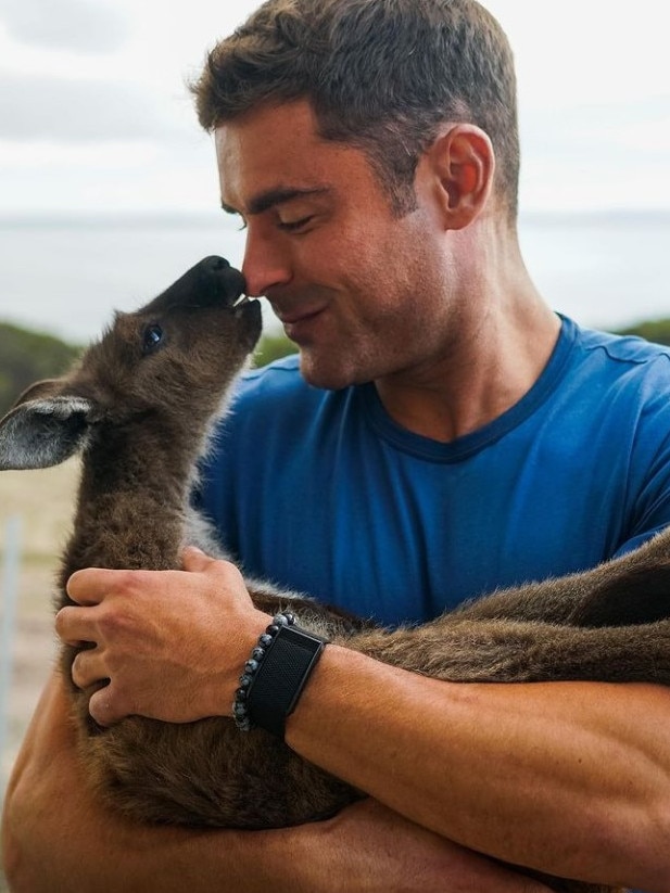 Zac Efron at Kangaroo Island Australia. Picture: zacefron/Instagram