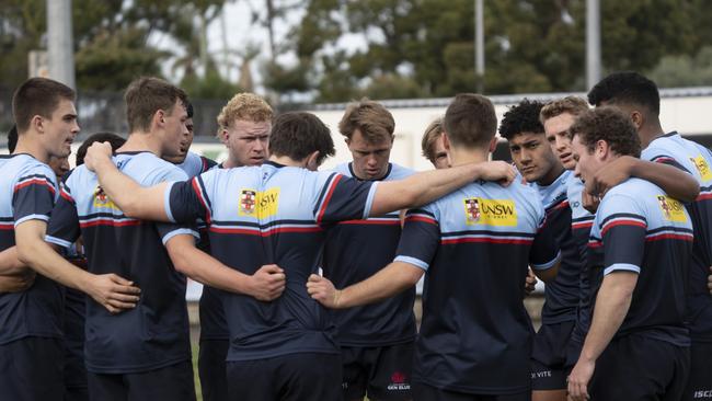 Gen Blues players at training in Sydney this week. Pic: Toby Sinclair.