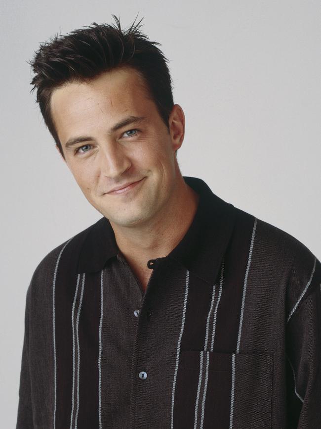 Matthew Perry during the height of Friends mania. Picture: Getty Images