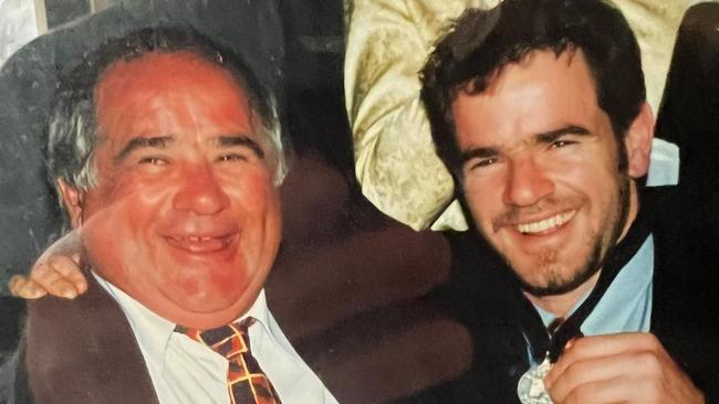 Murray Ricciuto, the father of former Crows captain Mark Ricciuto, has passed away. Picture: Adelaide Football Club/Facebook