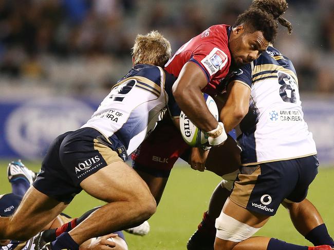 Queensland Reds Skipper Samu Kerevi; Reds V Waratahs; Super Rugby ...