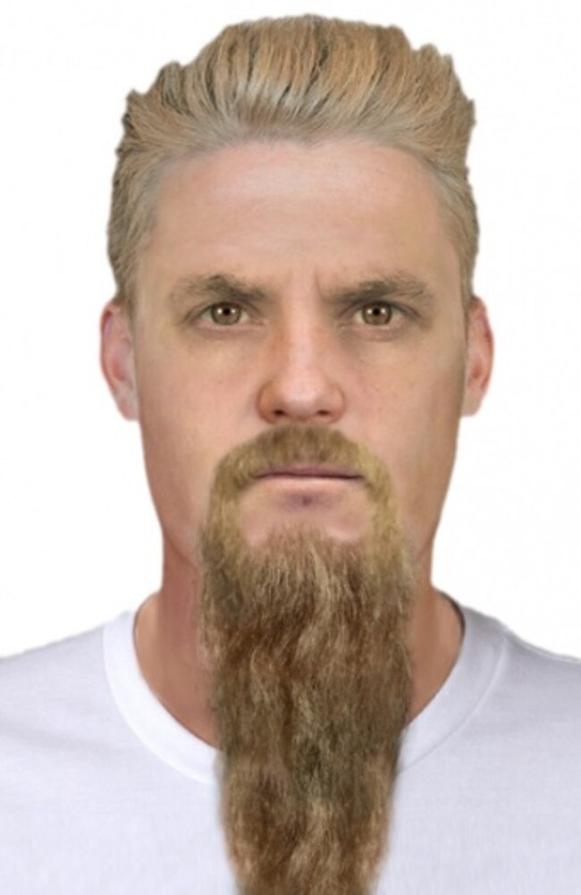 Police released this composite sketch of the man who allegedly tried to kidnap two little girls.