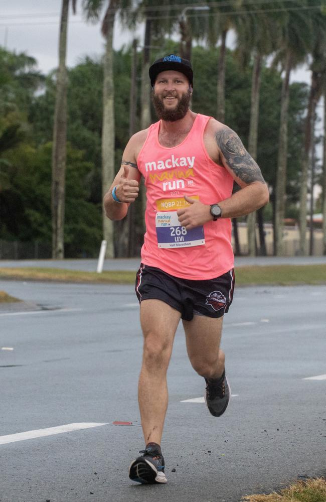 Levi Wallace at Mackay Marina Run Sunday 4 June 2023 Picture: Michaela Harlow