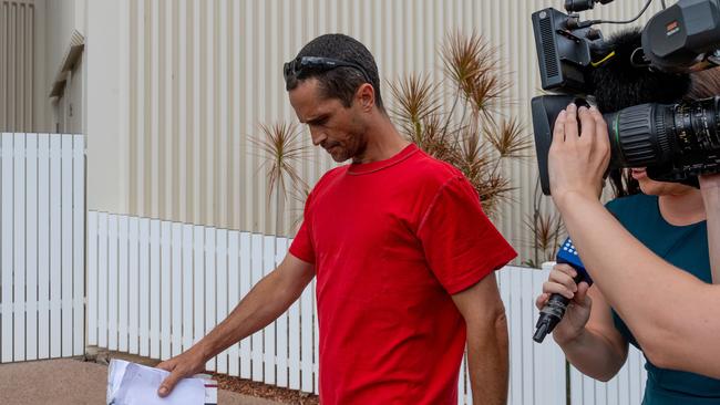 Barry Hunt faces local court in Darwin.