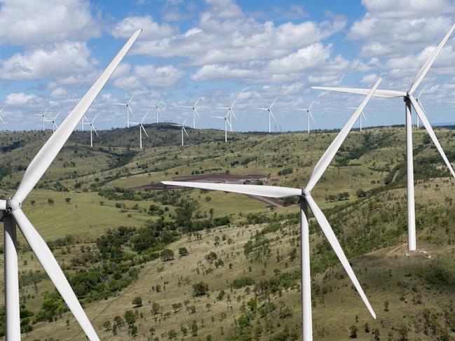 Coopers Gap Wind Farm, Artist Impression, Turbines, electricity, South Burnett, Western Downs, Bunya Mountains, Cooranga North