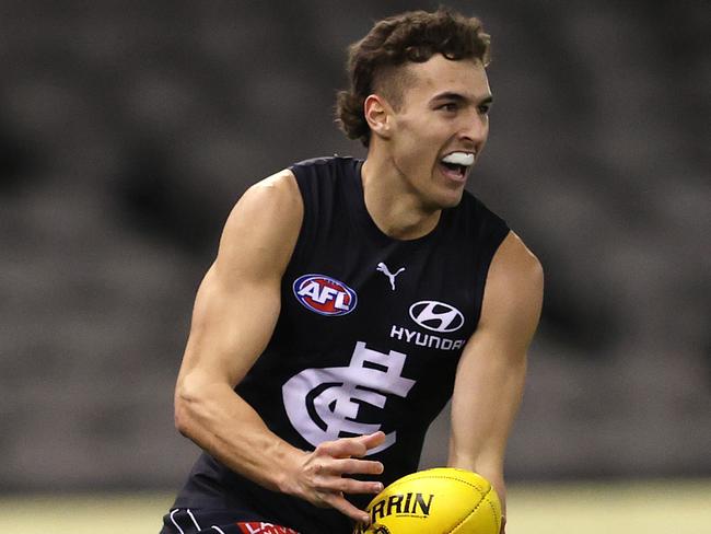 Carlton’s Tom Williamson. Picture: Michael Klein