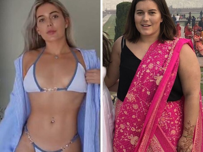 Brit dropped 20kg after overhauling her habits. Picture: Supplied