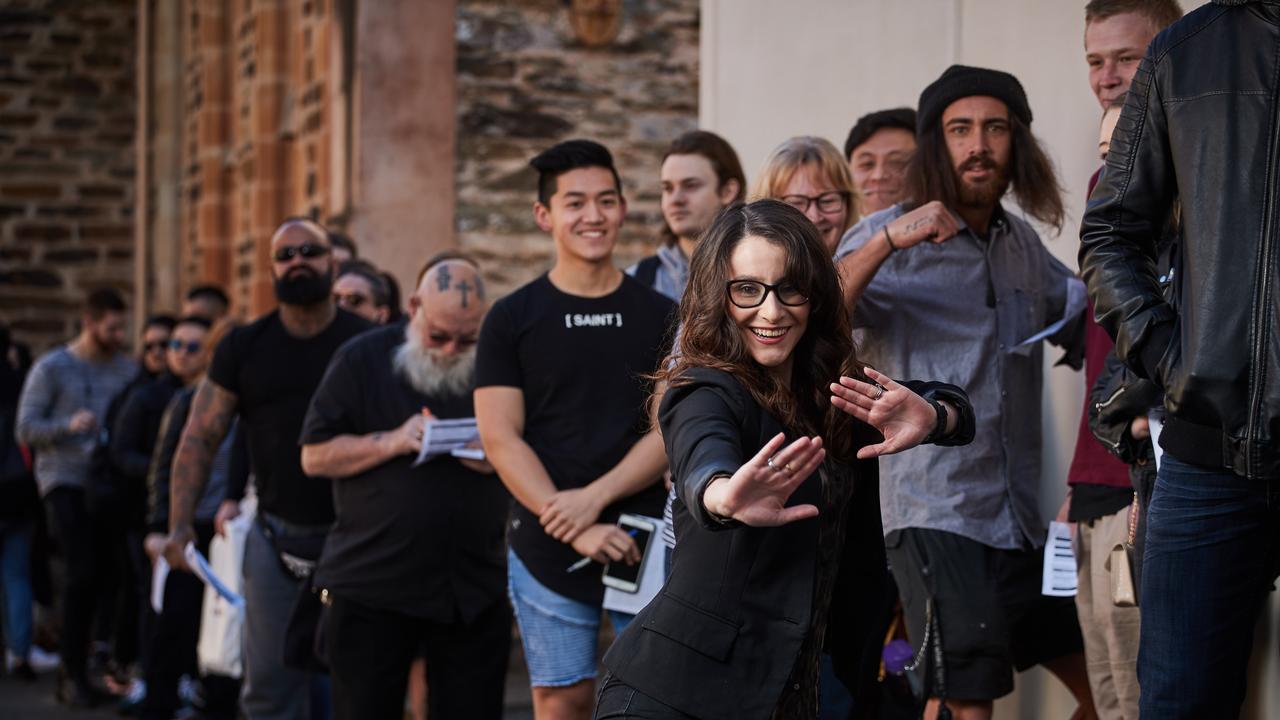 Celeste Villani poses for a picture at the Mortal Kombat Casting Call in Glenside, Saturday, Aug. 17, 2019. Picture: MATT LOXTON