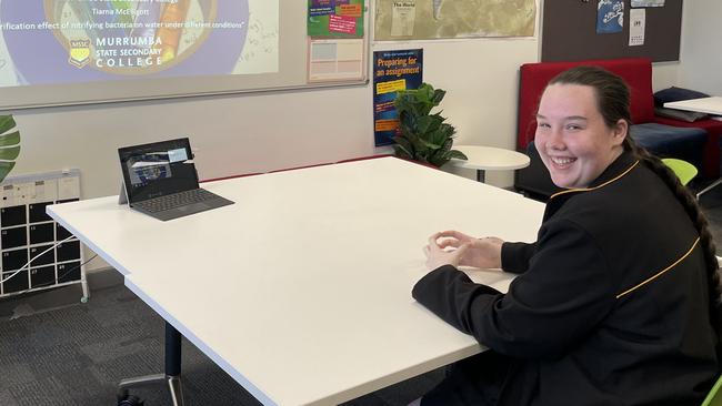 Murrumba State Secondary College year 12 student Tiarna McElligott has taken out an international science competition.