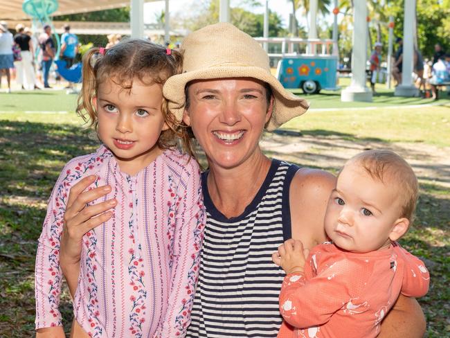 Sabine Mair and Heidi Mair at the official opening of Seaforth Esplanade Redevelopment Saturday 2 September 2023 Picture: Michaela Harlow