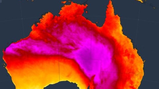 Queensland is bracing for possible severe heatwave conditons this week. Picture: Weatherzone