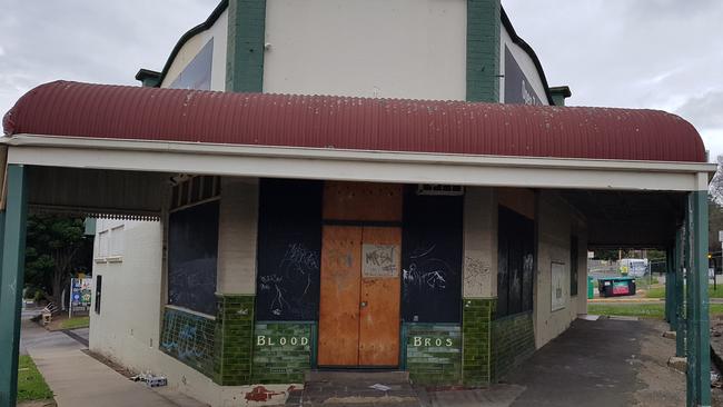 The historic Blood Brothers building on the corner of Bedford and Warrandyte roads in Ringwood. Picture: Kiel Egging.