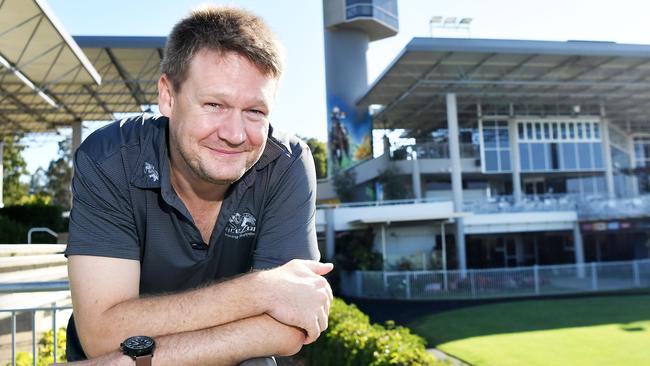 Queensland race caller Josh Fleming says he wouldn't change a thing after a terrific start to an 18-year career. Picture: Patrick Woods.