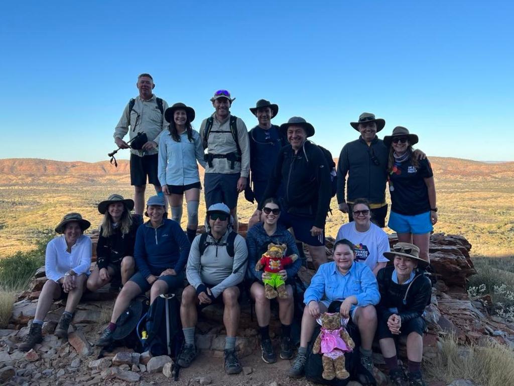 We all had a different reason for coming to the Larapinta, but there was one thing that connected us all. Picture: Supplied