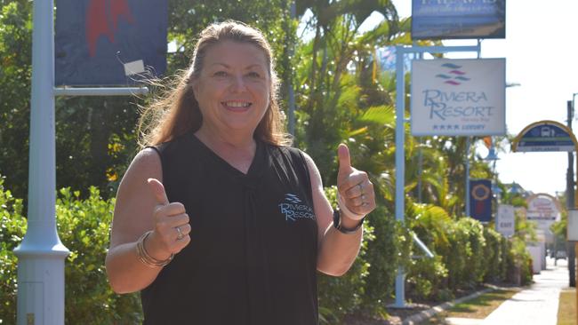Manager of the Riviera Resort Ann Glasson. Photo: Stuart Fast