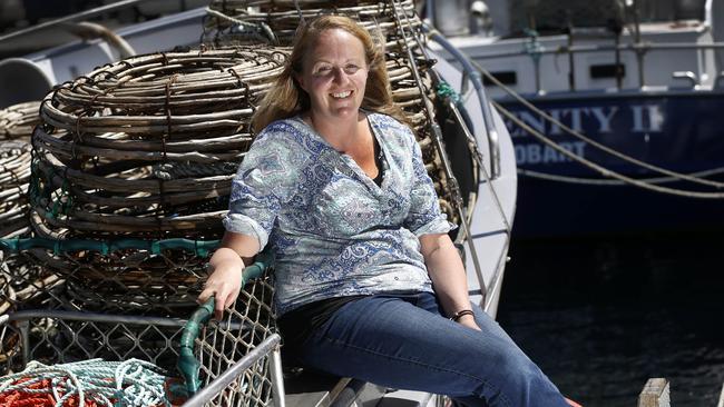 Seafood writer Eloise Emmett, of Hobart, has written the new book <i>Seafood Everyday</i>. Picture: KIM EISZELE