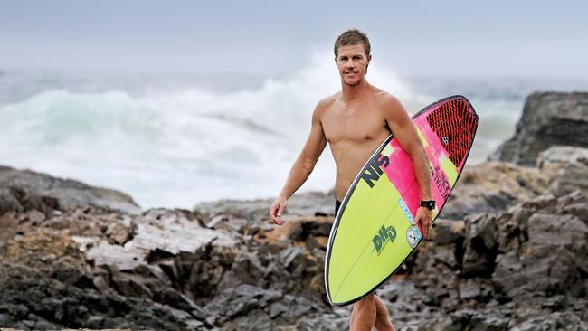 Irish / Australian surfer Glenn Hall who was born in Australia. Pic by Luke Marsden.