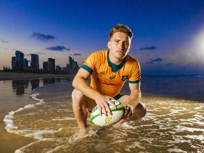 Wallabies halfback Tate McDermott will co-captain the Queensland Reds this year. Picture: NIGEL HALLETT