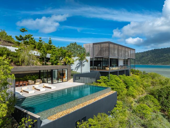 Hayman House, a private residence on Hayman Island, QLD. Photo: Supplied