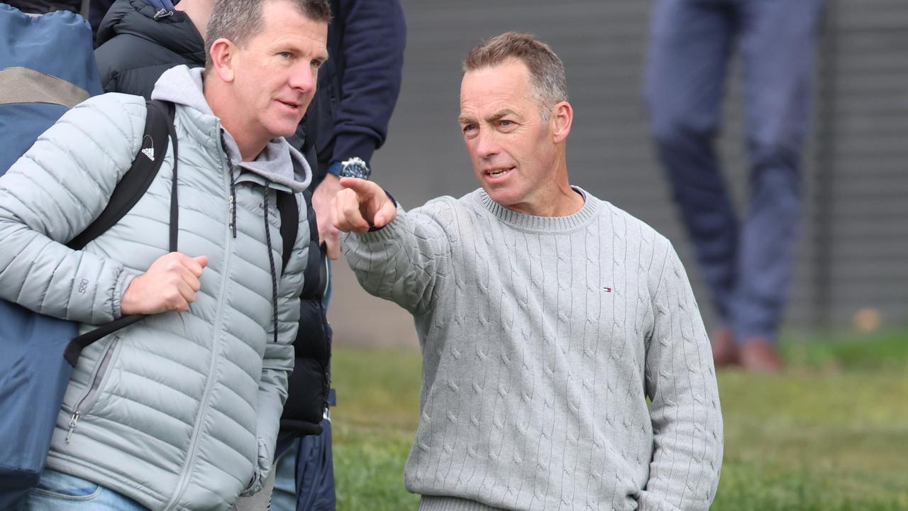 Former Hawthorn coach Alastair Clarkson is in demand. Picture: Brendan Beckett