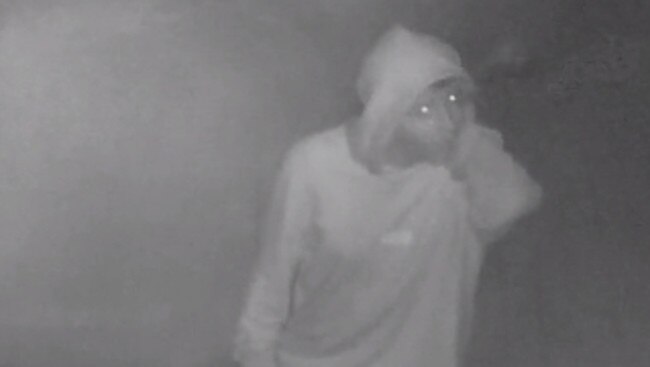 An image of a youth wanted for questioning over the fire.