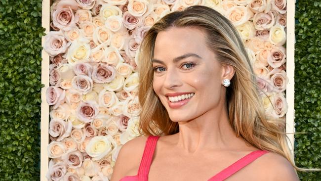 Margot Robbie at the 81st Golden Globe Awards held at the Beverly Hilton Hotel on January 7, 2024 in Beverly Hills, California. (Photo by Michael Buckner/Golden Globes 2024/Golden Globes 2024 via Getty Images)