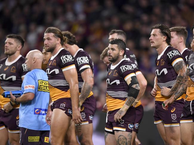 The Broncos have ended a horror 2024 season in the worst possible way. Picture: NRL Imagery